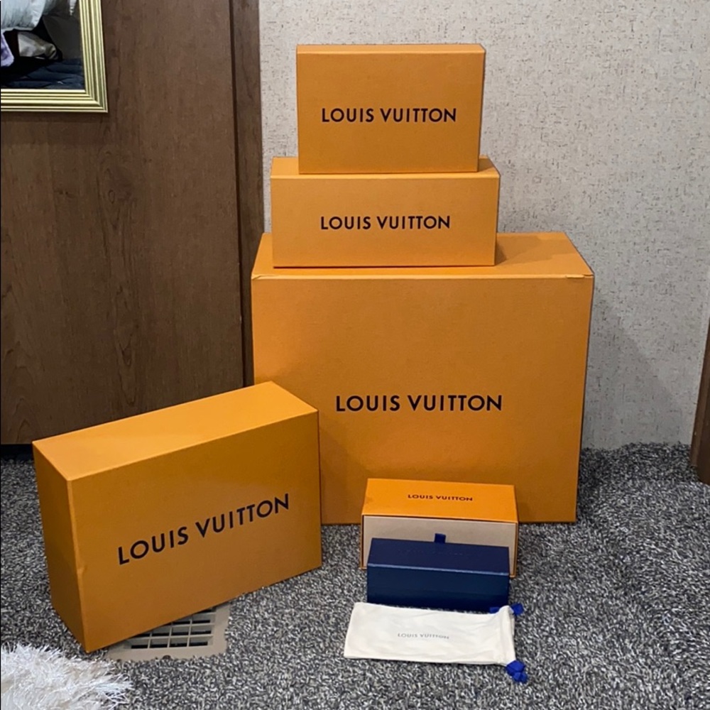 Authentic LV boxes bundle